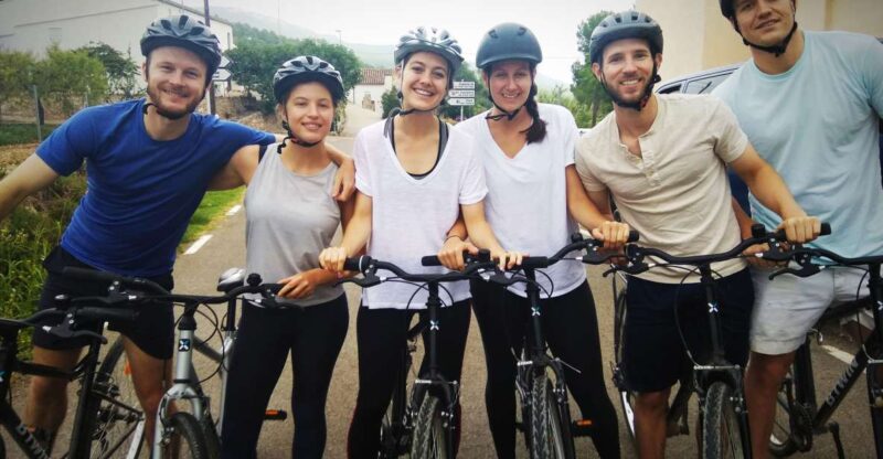 From Sitges: Cycling Tour With Winery Visit and Tasting - Cycling Through Penedes Vineyards
