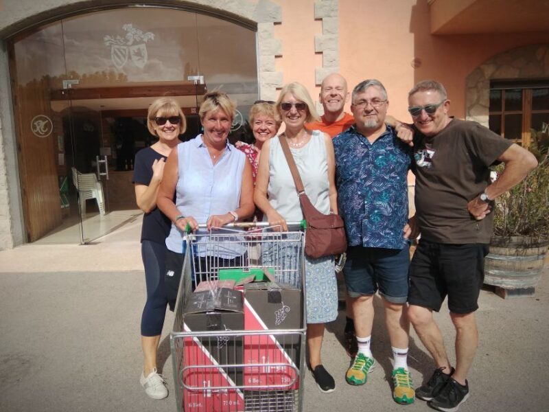 From Sitges: Wine Tasting at 2 Wineries, Snacks and Pickup - Cava Production Insights