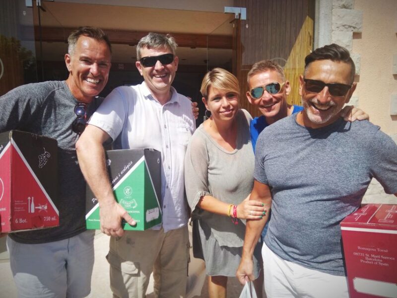 From Sitges: Wine Tasting at 2 Wineries, Snacks and Pickup - Penedes Region Highlights