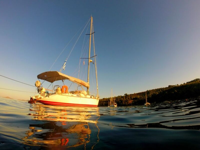 From Sithonia: Halkidiki Private Yacht Cruise With Drinks - Swimming and Snorkeling