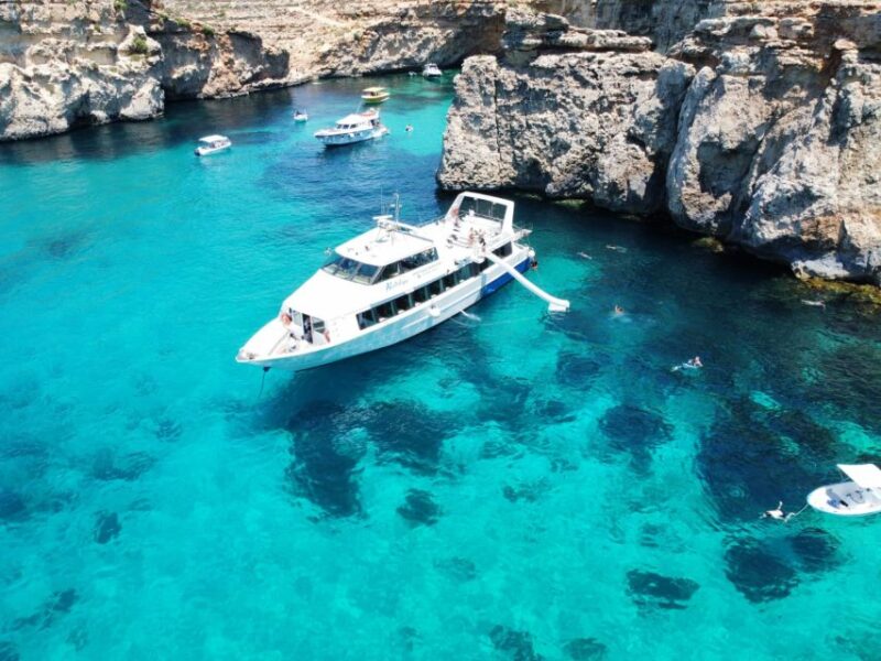 From Sliema: Comino, Crystal Lagoon, and Blue Lagoon Cruise - Key Points