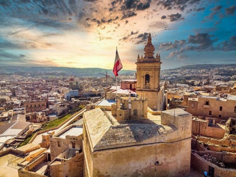 From Sliema: Gozo, Comino & The Blue Lagoon Boat & Bus Tour - Mgarr Harbour and Victoria