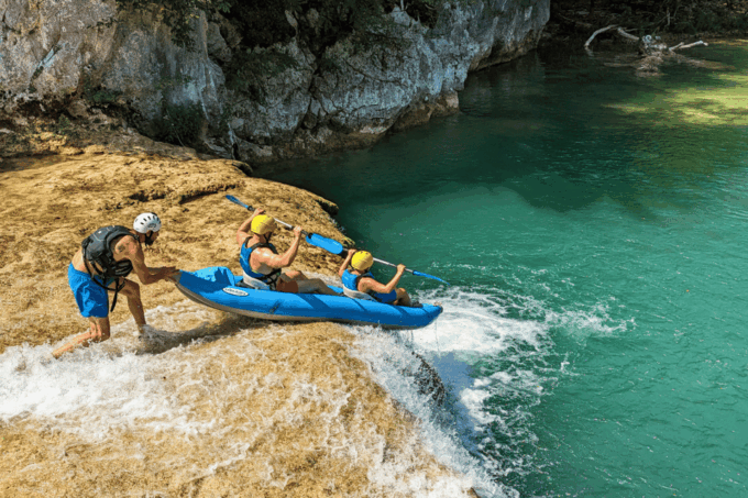 From Slunj: Mreznica Kayaking Adventure - Getting to the Starting Point