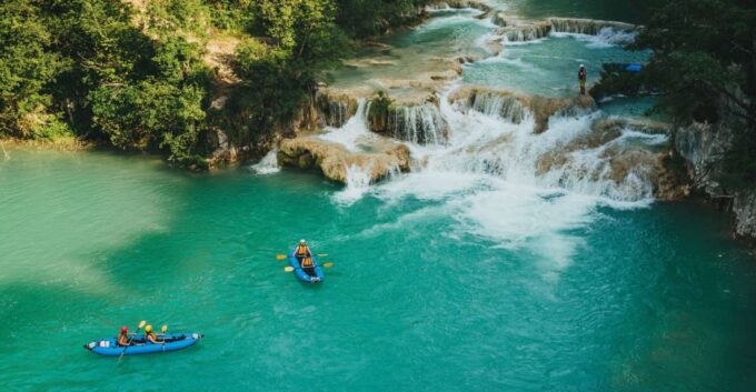 From Slunj: Plitvice and Mreznica Waterfalls Kayaking - Scenic Kayaking and Swimming