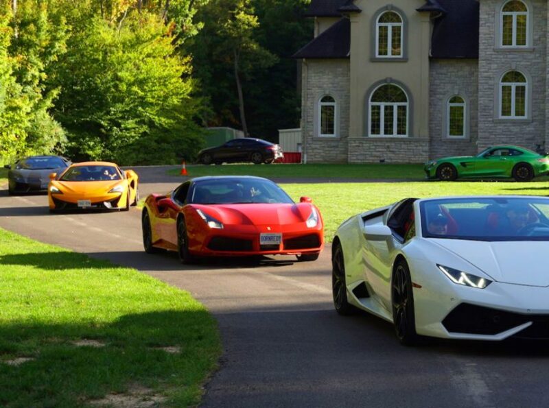 From Smithville: Exotic Supercar Driving Experience - Cruising Through Vineyards