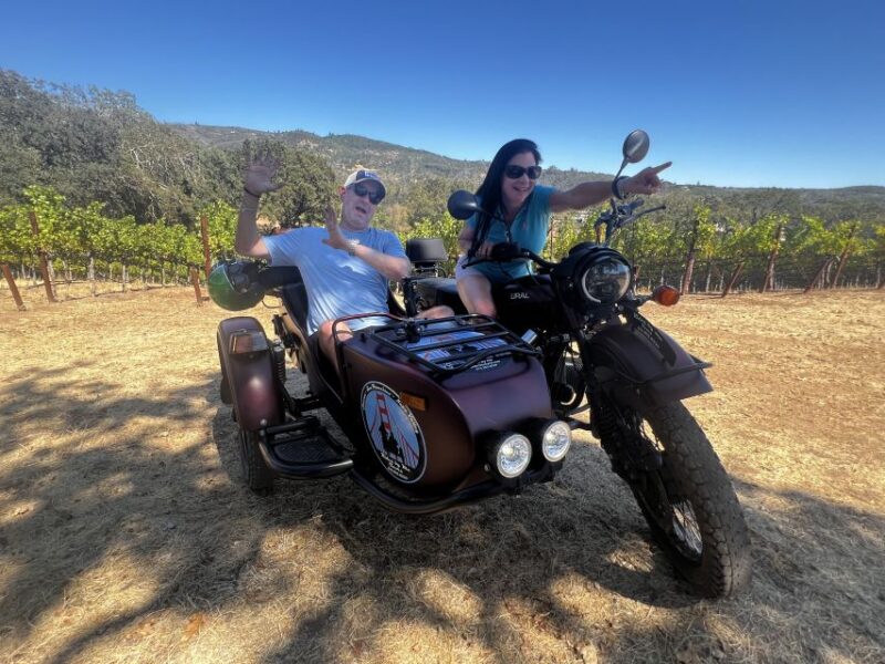 From Sonoma: Napa Valley Classic Sidecar Tour to 3 Wineries - Inclusions