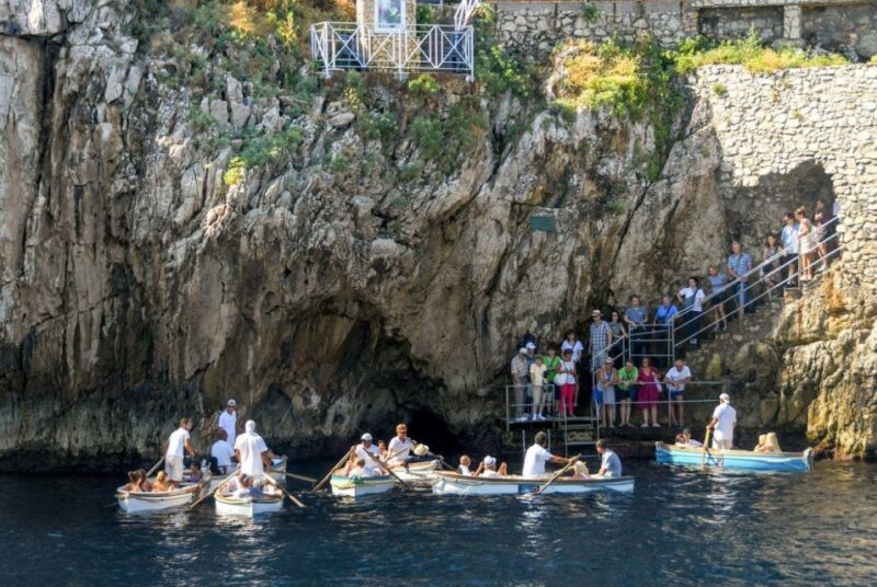 From Sorrento: Capri, Anacapri, & Blue Grotto Full-Day Trip - Key Points