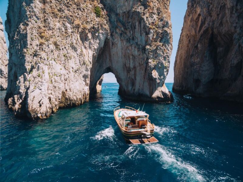 From Sorrento: Capri and Blue Grotto Half-Day Boat Tour - Key Points