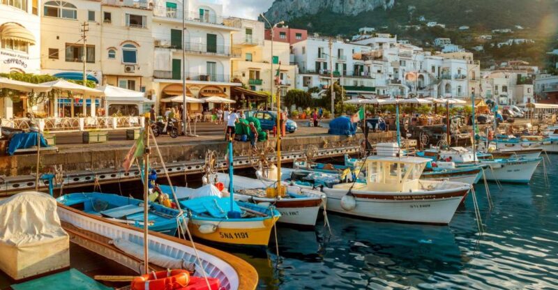 From Sorrento: Capri & Blue Grotto by Boat and Anacapri - Visiting the Blue Grotto