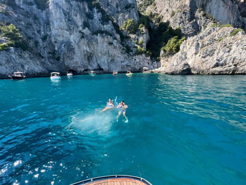 From Sorrento: Capri Boat Tour With Blue Grotto Visit - Onboard Experience