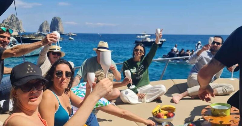 From Sorrento: Capri Boat Tour With Swimming and 3-Hour Stop - Inclusions