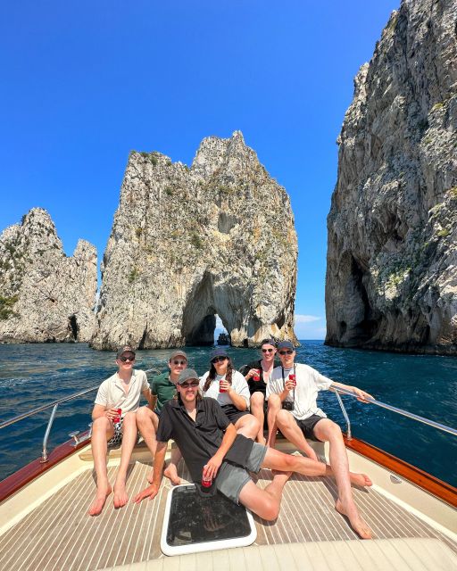 From Sorrento: Capri Boat Tour With Swimming and 3-Hour Stop - Languages and Group Size