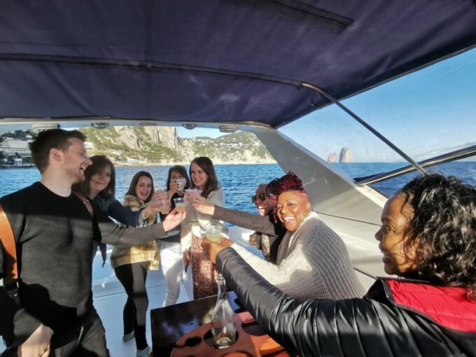 From Sorrento: Capri Boat Trip With Snorkeling and Drinks - Exploring Capri Island