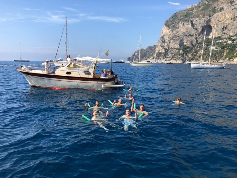 From Sorrento: Capri Island Day Trip With Boat Cruise - Group Size and Languages