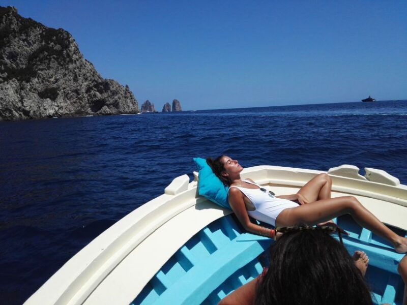 From Sorrento: Fishing in Capri With Lunch - Inclusions