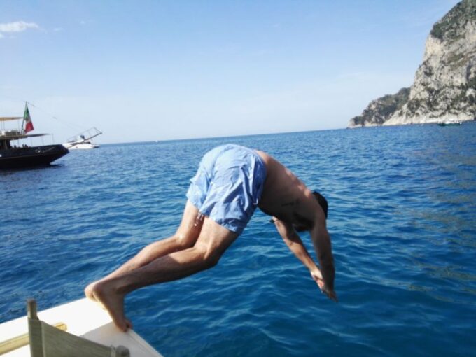 From Sorrento: Fishing in Capri With Lunch - Onboard Lunch