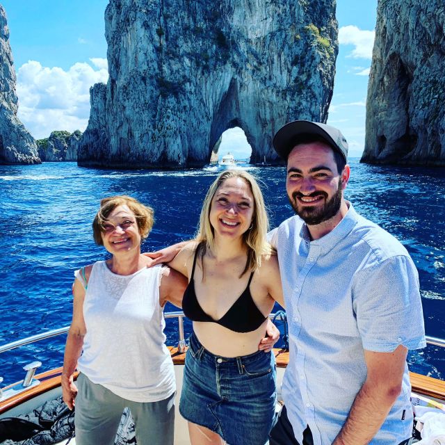 From Sorrento: Full-Day Boat Tour to Capri With Drinks - Activities and Amenities