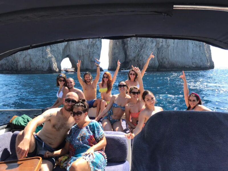 From Sorrento: Full-Day Boat Tour to Capri With Drinks - Scenic Boat Cruise Along the Coastline