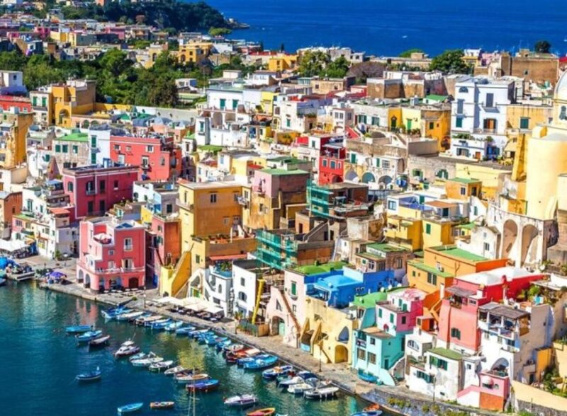 From Sorrento: Ischia & Procida Boat Tour in One Day - Visiting Procida Island