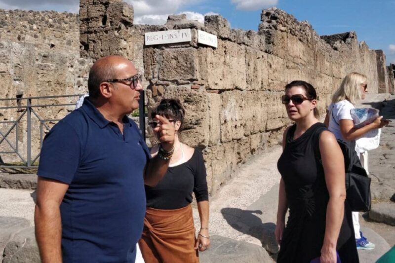 From Sorrento: Pompei Private Tour W/ Winery & Mt. Vesuvius - Private Tour Experience