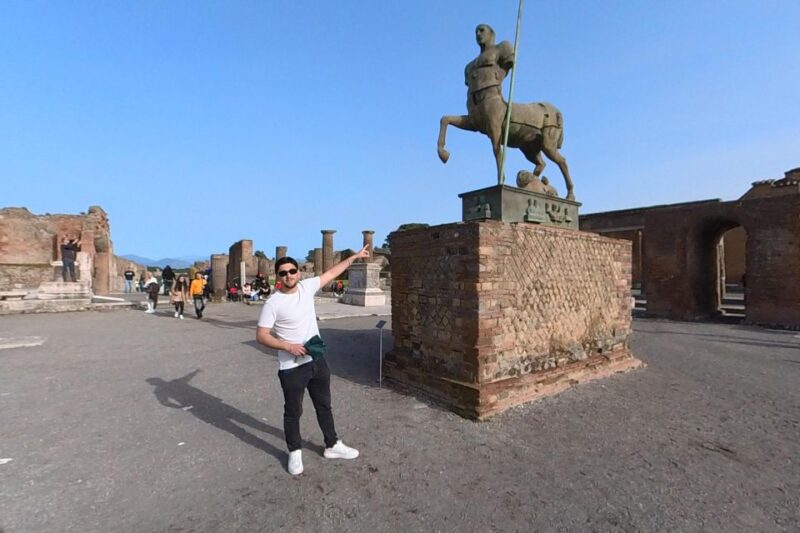 From Sorrento: Pompeii and Vesuvius Guided Tour With Lunch - Key Points