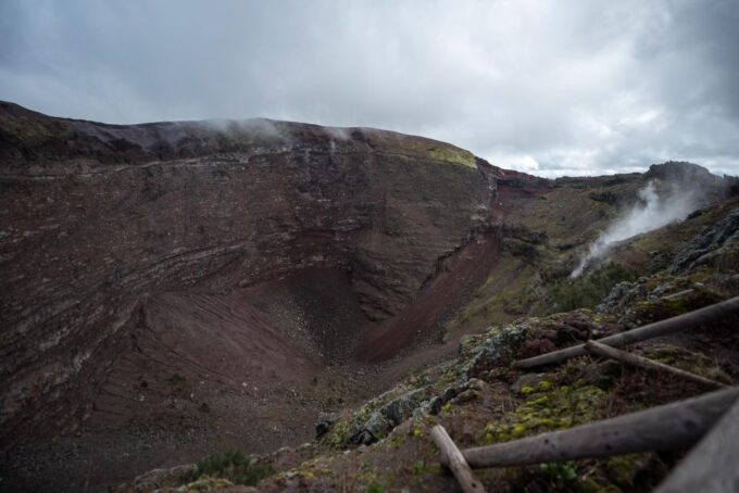 From Sorrento: Pompeii and Vesuvius Guided Tour With Lunch - Lunch on the Slopes