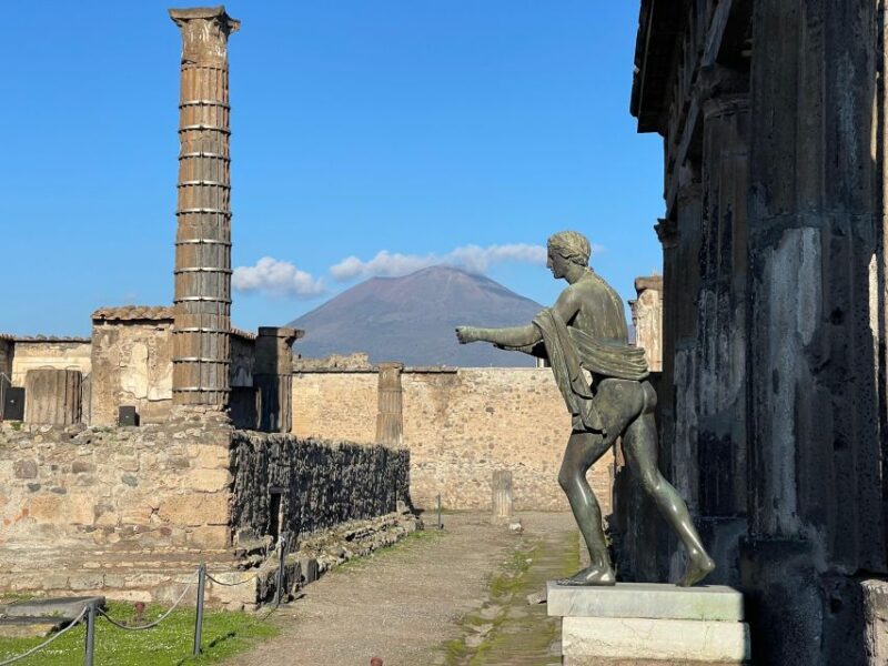From Sorrento: Pompeii & Vesuvius Tour Small Group - Pickup and Drop-off
