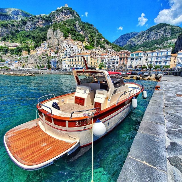 From Sorrento: Positano and Amalfi Boat Trip With Transfer - Pickup and Itinerary