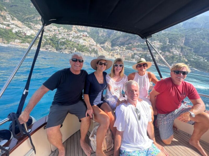 From Sorrento: Positano Private Boat Tour Full Day - Inclusions