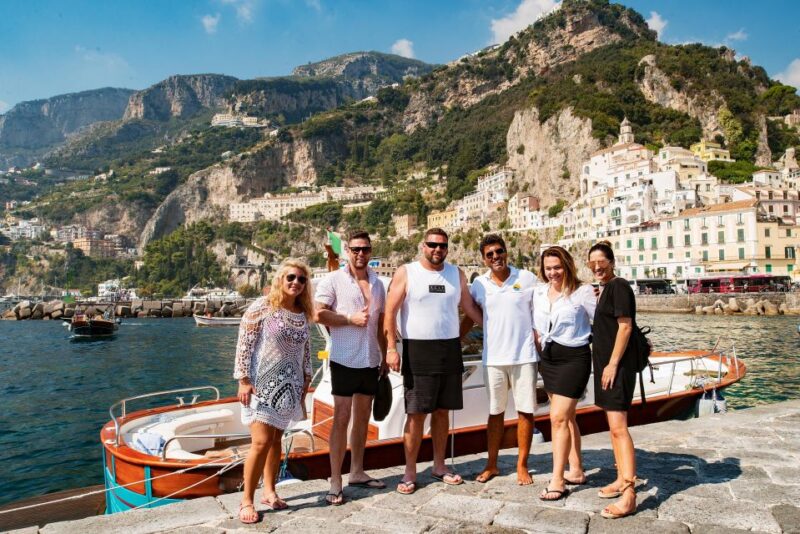 From Sorrento: Small-Group Amalfi Coast Boat Tour - Visit Amalfi and Positano