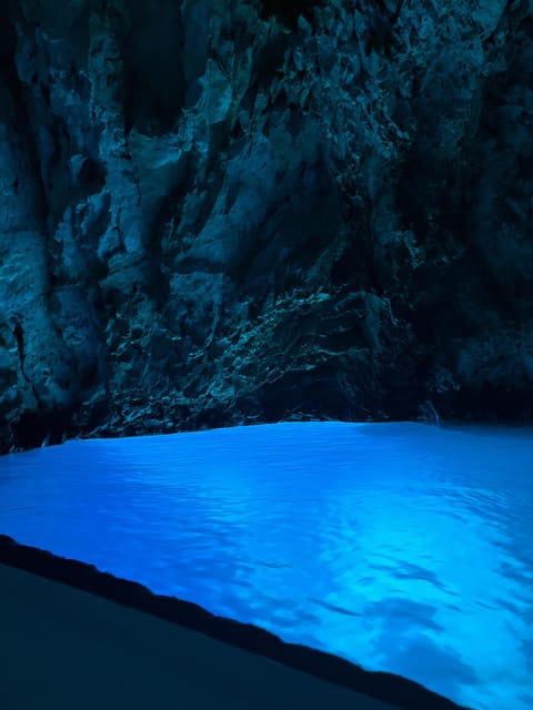 From Split: Blue Cave, Hvar & Mamma Mia, 5 Island Tour - Blue Cave Exploration