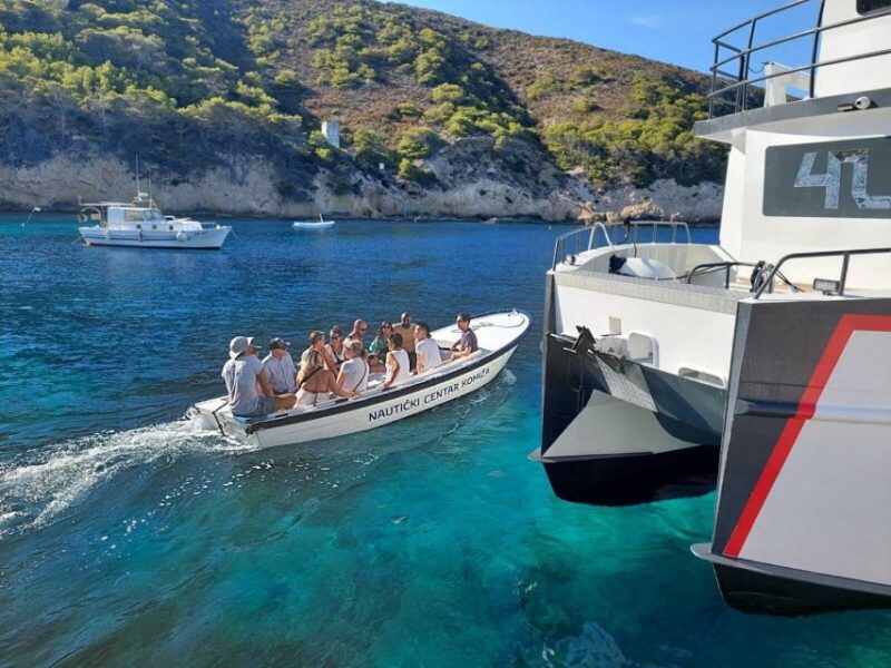 From Split: Blue Cave & Islands Catamaran Speedboat Cruise - Included Features