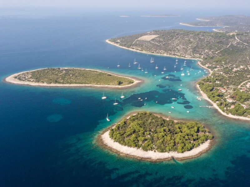From Split: Blue Lagoon, Trogir and 3 Islands Speedboat Ride - Itinerary