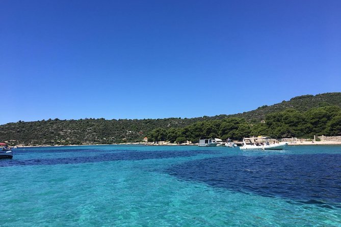From Split: Half-Day Blue Lagoon and 3 Islands Boat Tour - Historic City of Trogir