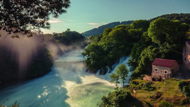 From Split: Krka Waterfalls With Riverboat Ride & Swimm Stop - Krka National Park