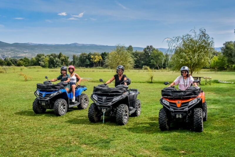 From Split: Private Guided ATV Quad Tour With Lunch - Driving License and Age Restrictions