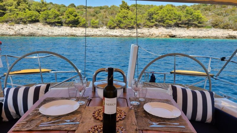 From Split: Private Island-Hopping Sailboat Cruise - Onboard Experience