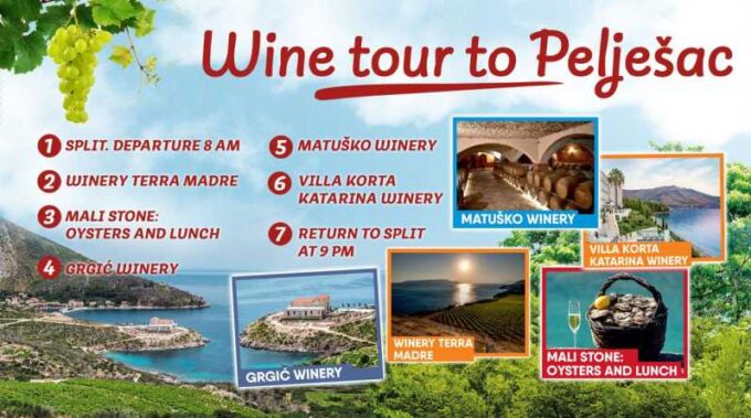 From Split: Private Tour to the Best Wineries on PelješAc - Journey Through PelješAc Peninsula