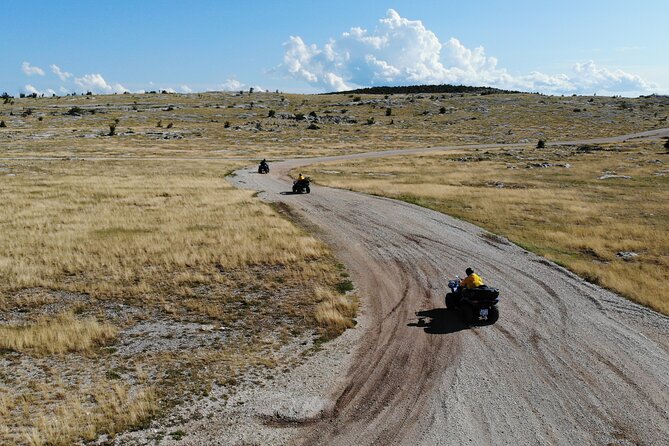 From Split: Small Group ATV Ride in Dinara NP - Meeting and Pickup