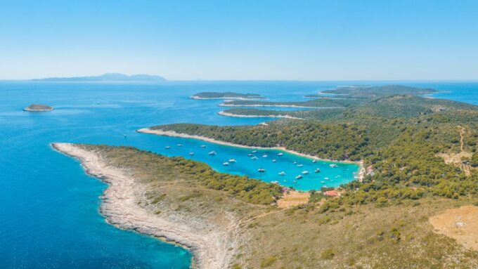 From Split: Trogir & Blue Lagoon Boat Tour With Snorkeling - Labadusa Beach