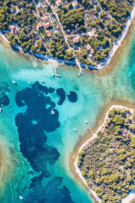 From Split: Trogir, Blue Lagoon, Maslinica Boat Tour - Maslinica
