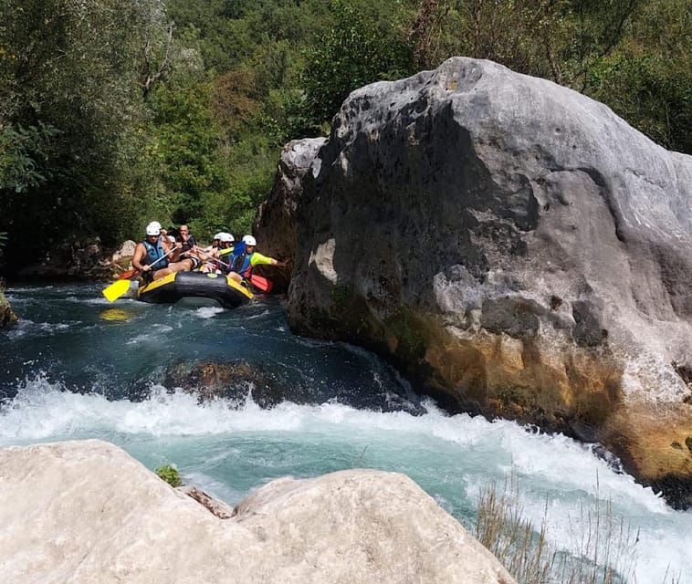 From Split: Van Transfer To/From River Rafting Tour in Omiš - Transportation Details