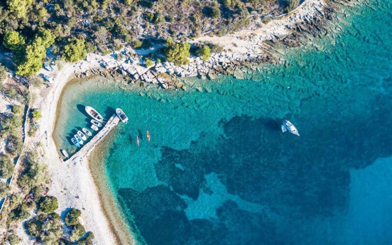 From Split:Private Boat Tour:Trogir, Blue Lagoon & Shipwreck - Itinerary Highlights