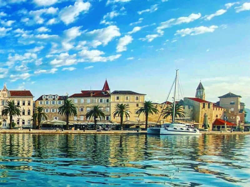 From Split:Private Boat Tour:Trogir, Blue Lagoon & Shipwreck - Visit to Trogir