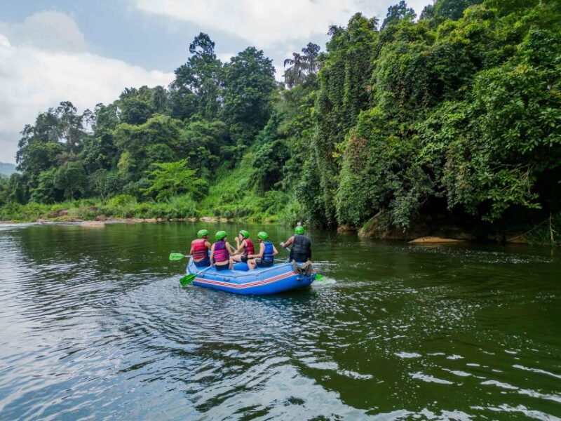 From Sri Lanka: White Water Rafting Kitulgala - Pickup and Refreshments