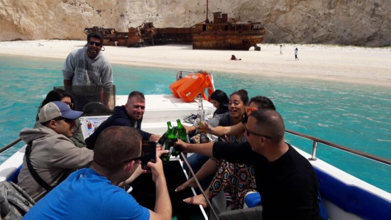 From St.Nikolaos: Boat Cruise to Navagio Beach & Blue Caves - Activities and Highlights