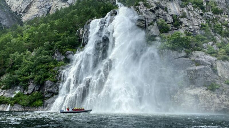 From Stavanger: Lysefjord Sightseeing RIB Boat Tour - Safety and Restrictions