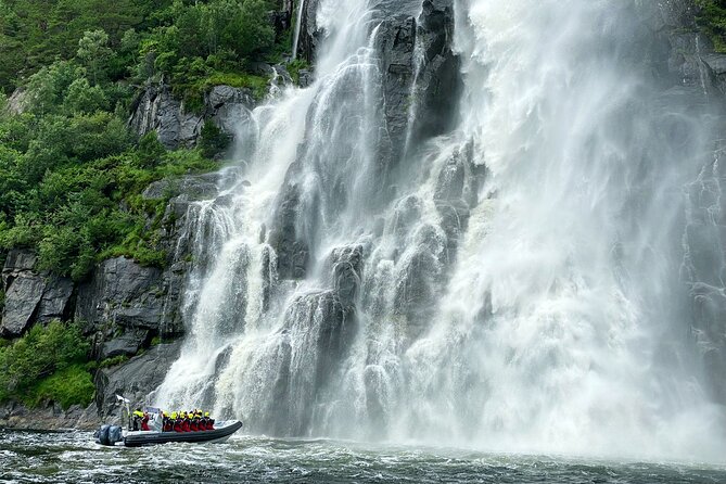 From Stavanger: Lysefjord Sightseeing RIB Boat Tour - Key Landmarks in Lysefjord