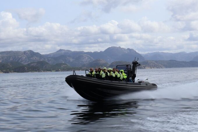 From Stavanger: RIB Tour to Lysefjord - Exploring Lysefjord by RIB