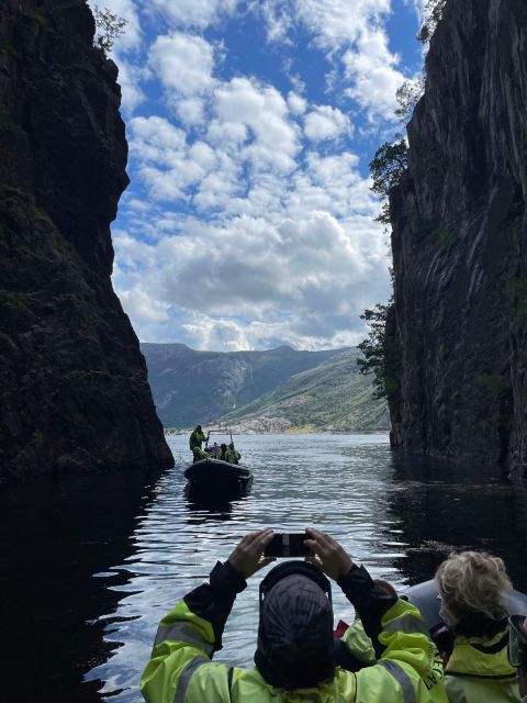 From Stavanger: RIB Tour to Lysefjord - Speedboat Ride and Sightseeing